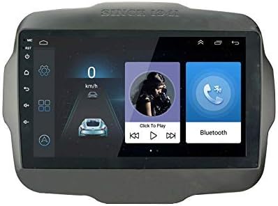 Android 8.1 Car Radio Stereo 9 inch Capacitive Touch Screen High Definition GPS Navigation Bluetooth USB Player 2G DDR3 + 32G NAND Memory Flash for Jeep Renegade 2015 2016 2017 SPCK-JEEP-RGD15