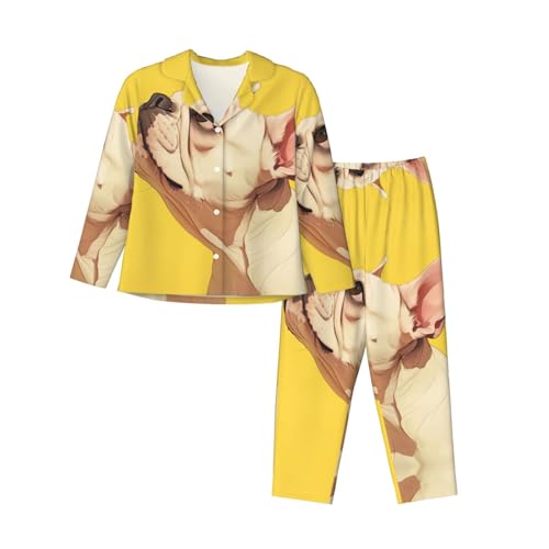Pyjama bouledogue français pour en finir avec les nuits froides et inconfortables