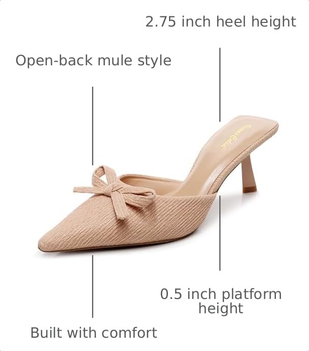 Image of VenusCelia Women's Summer-Time Dress Pump Heeled Sandal