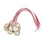 Abaodam 18pcsピエゾ 音響ピックア トランスデューサートリガブザーピエゾ電気 （盛り合わせ色）