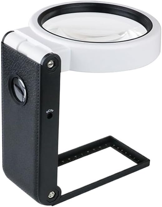 JSEIAJB Portable Vertical Handheld Magnifying Glass for Students and Elderly Reading