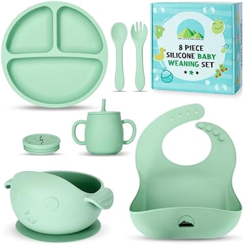 Little Chiltern Co Baby Weaning Set - 8 Pcs Cover