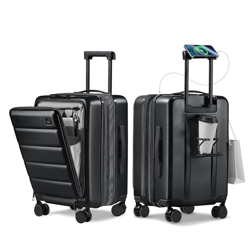 ISLAND ELEPHANT Expandable 20Inch Carry On Luggage Airline