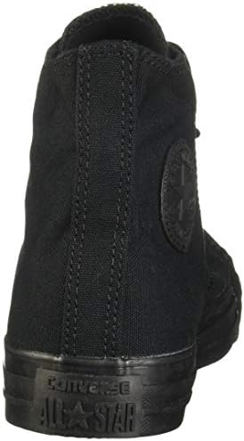 Converse Chuck Taylor All Star High Top Sneakers (6.5 M US Women / 4.5 M US Men, Black Monochrome) | Image 2