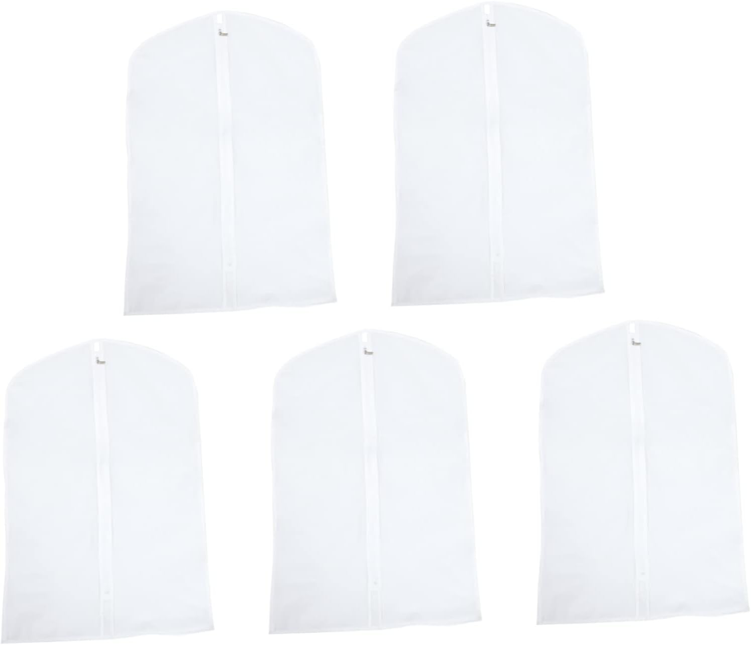 Levemolo Clothes Cover Protector Bags Garment Coat Dress Cover Protector Bags Wardrobe Garment 5 Pack