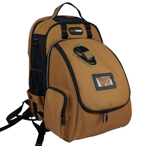 MELOTOUGH Welding Tool backpack for Tools and Helmet Extreme Gear Pack with Large Capacity...