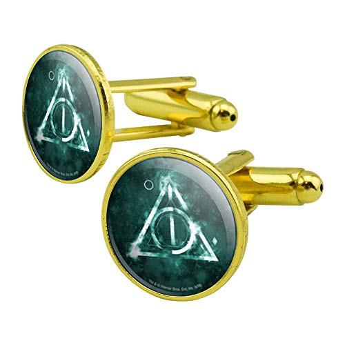 Set de Mancornas Redondas Harry Potter Color Dorado