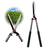 Garden Hedge Shears, Hedge Clippers for Branch Trimming, 30 inch Gardening Tools for Pruning Shears,