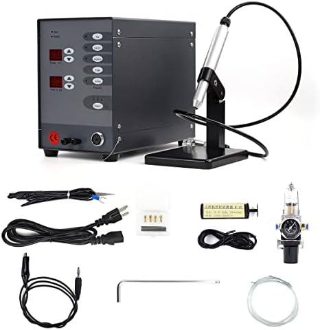 YIEPET Jewelry Automatic Spot Welding Machine 110V 60HZ Pulse Argon arc Welding Machine Jewelry Welding Machine, Used for DIY Jewelry Repair Tools to Repair Gold and Hardware Workpiece Welding.