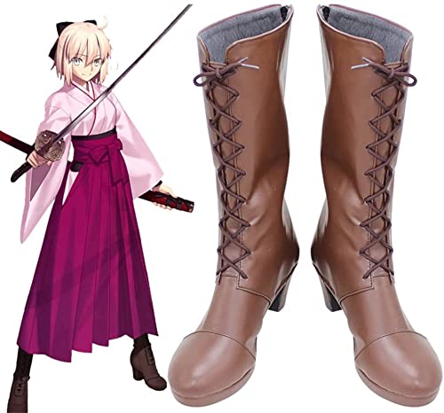 Amazon.co.jp: QOQOUO_COS Fate FGO Fate/Grand Order 沖田総司 桜