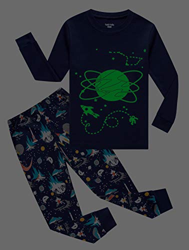 Image of Family Feeling Kids & Toddler Boys Pajamas 2 Piece Pjs Set 100% Cotton Sleepwear