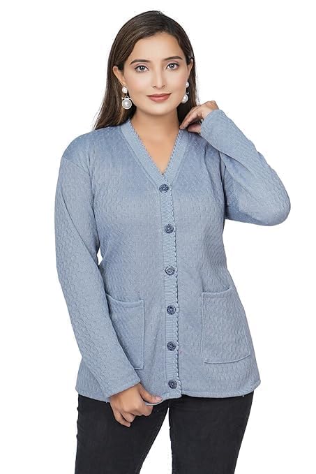 fashion cafe Winter Cardigan Sweater Cozy and Stylish Sweaters for Women | Winter Wear Cardigan-picture-37