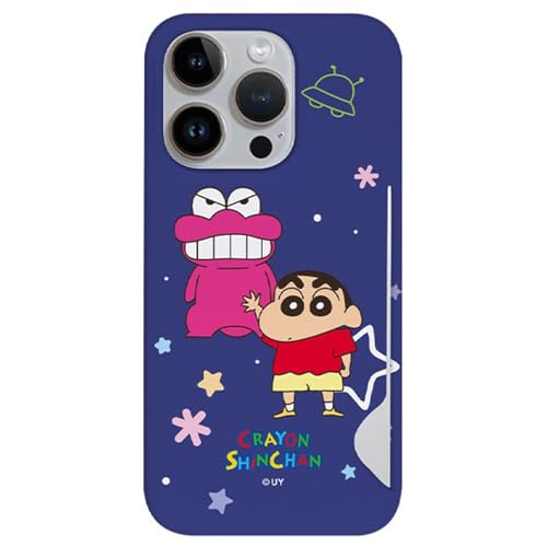 iPhone 16 Pro Max 用 ケース クレヨンしんちゃん チョコビ 恐竜 ハロー 薄型 カード収納 スリム ハードケース 【日本国内発送】 Crayon Shinchan Chocobi Dinosaur Card Slim S1 Case スマ