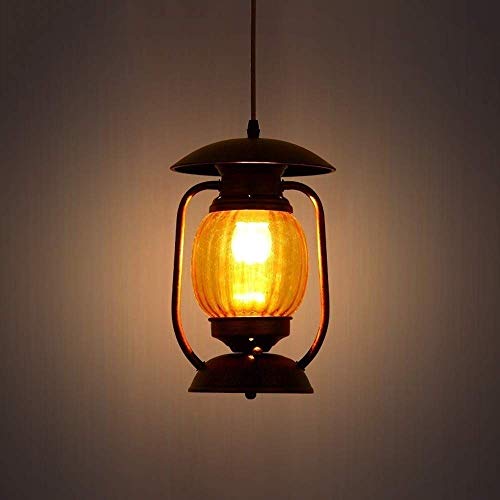 Lámpara de techo kerosene vintage mediterránea para decoración de restaurantes 6