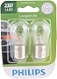 Philips Automotive Lighting 2357 LongerLife Miniature Bulb, 2 Pack (2357LLB2)