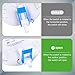Easy-Tap Leg Bag Urinary Drainage Bag, 1000ml, Anti-Reflux Valve, Cloth Straps, Easy Flip Drain (Pack of 3)