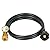 SHINESTAR 5FT Propane Extension Hose with Gauge, Propane Tank Extension Hose for RV, Gas Grill, Stove, Heater, Fire Pit and More