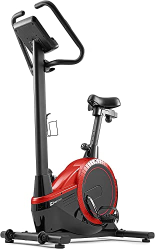 Hop-Sport Heimtrainer Fahrrad HS-060H Exige - Ergometer mit Tablethalterung, 12 Trainingsprogrammen, 16… – Bild 4