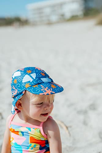 Image of Kids Sun Hat with Neck Protection, UPF 50 UV Protection