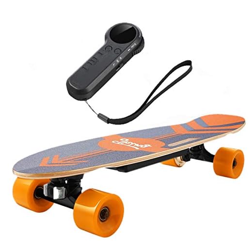 Nesaila Electric Skateboard with Remote Control Electric Longboard for Adults & Youths, 12 MPH Top Speed E-Skateboard with 7 Layers Maple, 350W Singal Motor, 10 Miles Range 220lbs Max Load