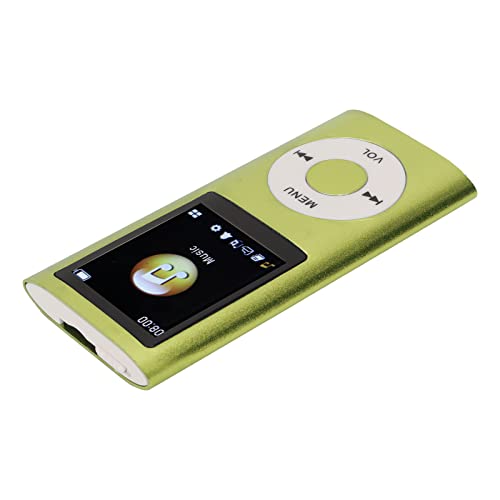 Image of JTLB Support TF Card MP3 Player, Stylish, Lossless, Multifunctional, Slim 1.8 Inch LCD Screen, Portable MP3 Music Player (Green)