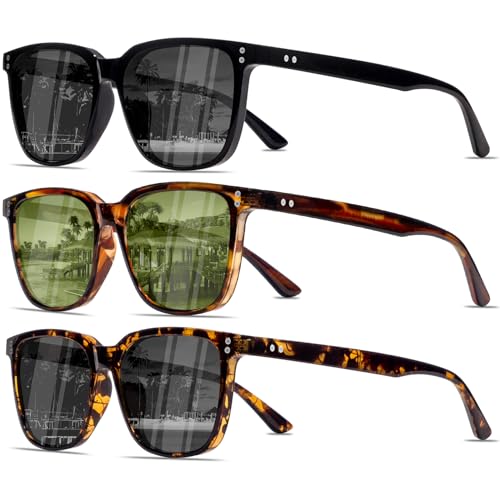 Retro Polarized Sunglasses for Men Women UV Protection Classic Sports Driving Golf Hiking Square Sun Glasses