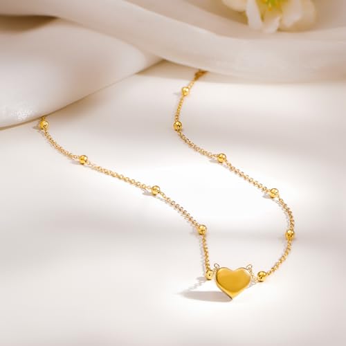 Image of Rubans Demi Fine Stainless Steel Pendant Chain Daily Gift for Women & Girls