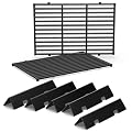 QuliMetal Grill Parts Replacement 7638 Grates 7636 Flavorizer Bars for Weber Spirit and Spirit II 300 Series Grills with Front Mount Controls E-310 E320 E330 S310 S320 S330 SP310 SP320 SP330 II E-310
