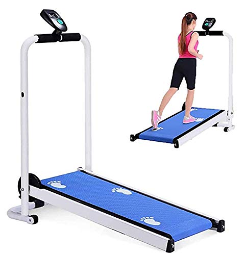 Caminadora mecánica plegable portátil carga 100 Kg