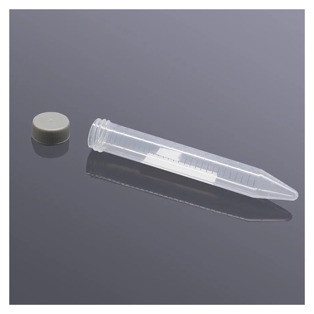 50 pezzi da 15 ml con tappo a vite for provette centrifuga, forniture for tubi Life Tube Attrezzature da laboratorio