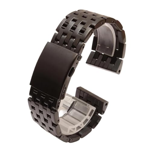 Bracelet montre acier compatible Diesel pour remplacer le cuir