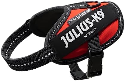 Julius-K9, 16IDC-P-B2, IDC Powerharness, dog harness, Size: Baby 2, Black