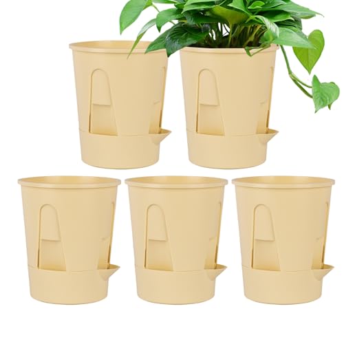Genérico Macetas de riego - Macetas de Terracota | Las Maceta de riego cuentan con un depósito Incorporado Que Proporciona Suministro automático de Agua a Las Plantas.