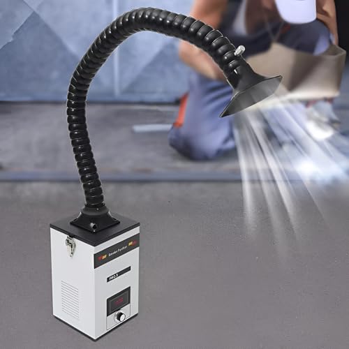 Estrattore di fumi con filtro dell'aria a 3 fasi, assorbitore di fumo per saldatura, incisione laser e postazioni di lavoro per chiodi, efficiente sistema di filtrazione dell'aria