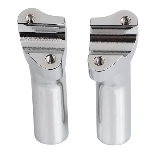 Elevadores de manillar de 4 pulgadas para moto Harley Davidson con barra de 1" 3