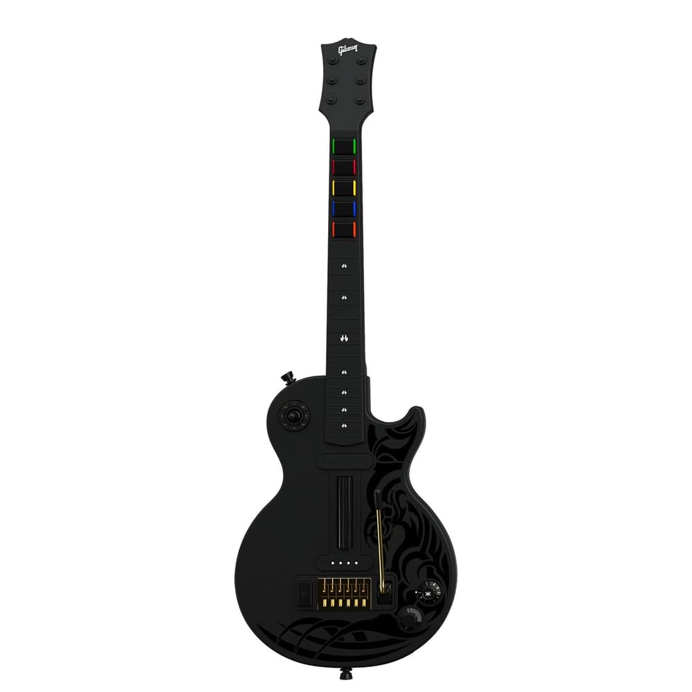 Amazon.com: CRKD Gibson Les Paul Guitar Controller - Black Tribal