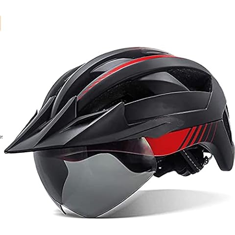 Casco de Bicicleta con luz LED Recargable por USB Cover