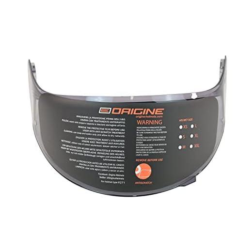 ORIGINE Casco Moto Visiera