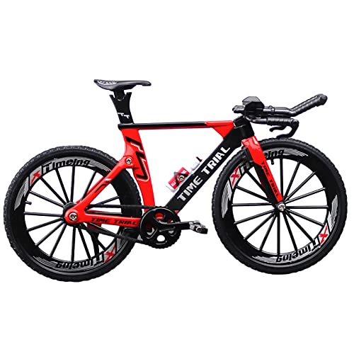 Pingping Mini Bike Finger Bike Finger Skateboard Excellent Function Miniature Toy Mini Extreme Sports Finger Bike Cool Boy Toy Creative Game Playset Remote Control Toy (Red, One Size) #TOP4