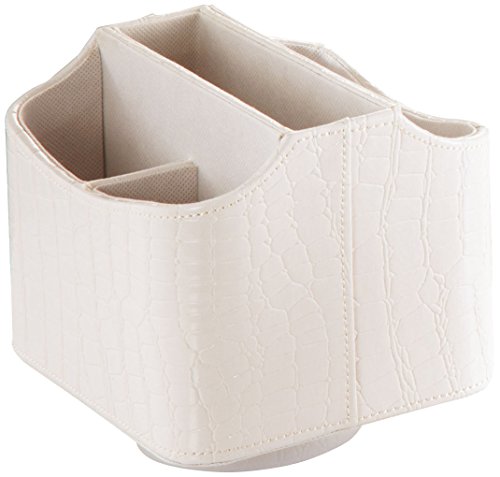 Brandani Porta Telecomandi Bianco Eco Pelle