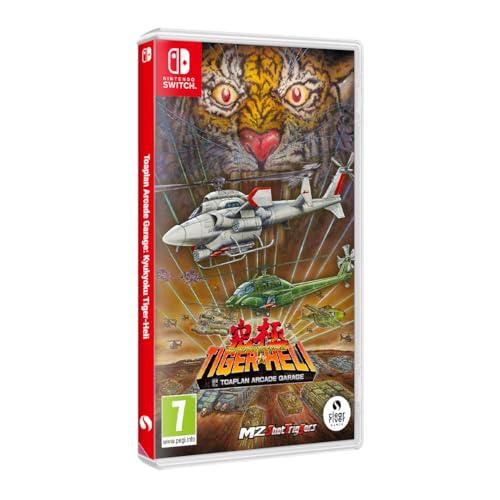 Toaplan Arcade Garage Kyukyoku Tiger-Heli NS compilation jeu de tir