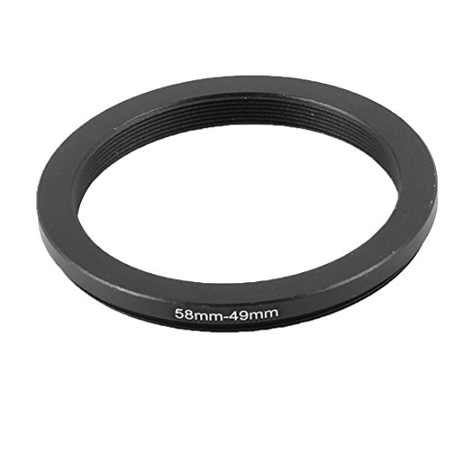 uxcell 58mm-49mm 58mm to 49mm Ring Adapter for Camera Lens Filter