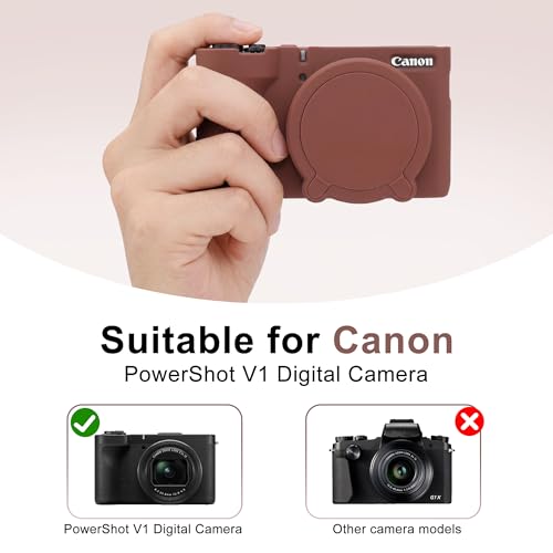 Funda para cámara Canon PowerShot V1 en silicona miniatura 2