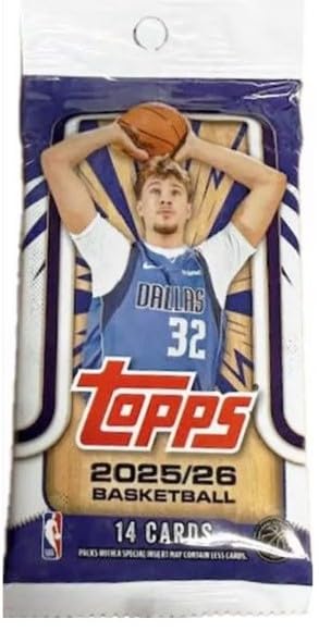 2025-26 Topps Flagship Basketball Trading Cards (1PACK) 14CARDS PER Pack.Chase After exciting Collectible Cards, Such as Autographs and More.
