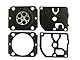 C·T·S Vergaserdichtung und Membran-Set ersetzt Zama GND-88 für Stihl BG66 BG86 Gebläse Zama Vergaser C1M-S141 C1M-S142 C1M-S144 C1M-S145 C1M-S146 C1M-S151