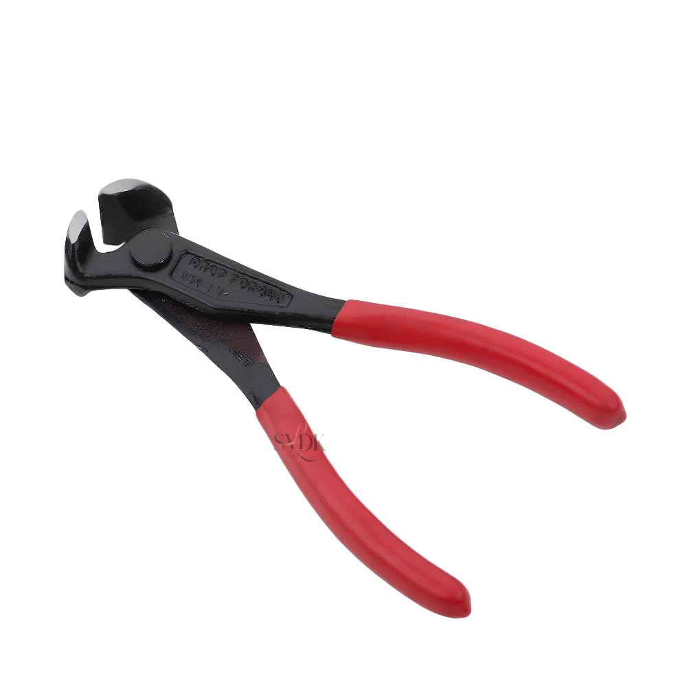 SVDK 6 Inch Top Cutter Plier with Ergonomic Rubber Grip – Multipurpose Nail Cutter and Nail Puller Tool for Carpentry, Electrical, and General Repair Work (Pack of 1)-image-13