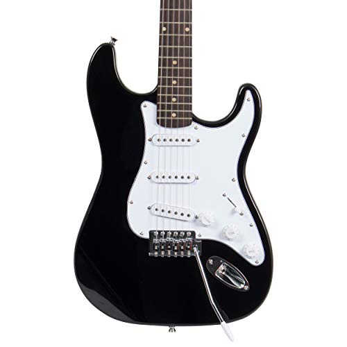 Fazley FST118BK guitare électrique noire - Les Beatles, Paul McCartney, John Lennon, RIngo Starr, George Harrison Fazley FST118BK guitare électrique noire – Image 4