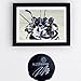 Diochey Creations Hockey Puck Display Case Wall Mount | Player Gifts | Ice Hockey Wall Decor | Holder for all Pucks | Bedroom Sports Decorations | Display Your Game Winning Trophy (1)