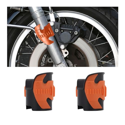 Image of povtii 2PCS Motorcycle Fork Seal Cleaner Tool, Fork Seal Cleaner Fits 45-55mm Seal Mate Oil Level, Universal Cleaning Shock Repairing Absorber Tool, Dirt Bike Motorcycle Accessories (Orange)