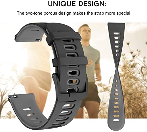 Image of Zitel Band Compatible with Huawei Watch GT 6 Pro /GT 6 46mm, GT 5 / GT 5 Pro 46mm, GT 4 46 mm, GT 3 / GT 3 Pro, GT /GT 2, GT 2 Pro /GT 2e, Watch 4 /4 Pro, 3 /3 Pro - 22mm Sports Straps